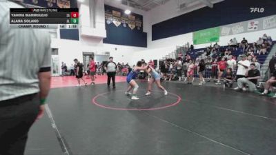 145 lbs Champ. Round 1 - Yahira Marmolejo, Santa Ana vs Alana Solano, Alta Loma