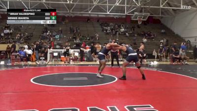 197 lbs Cons. Semi - Dennis Iraheta, Cerritos College vs Brian Valdespino, Cerritos College