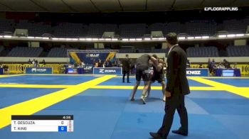 THOMAS DESOUZA vs TYLER KING 2018 World IBJJF Jiu-Jitsu No-Gi Championship