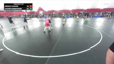 215 lbs Placement (16 Team) - Andrew Lessard, Coon Rapids vs Cooper Hammontree, Savannah-Maysville B