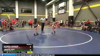 73 lbs Round 2 (12 Team) - Libertie Nigh, Missouri Gold vs Alleena Johnson, Summit Wrestling Academy