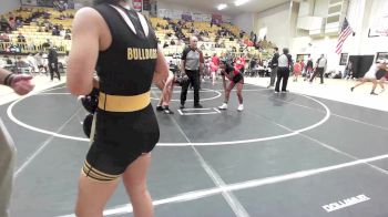 110 lbs Consi Of 4 - Scarlett Parsley, Tahlequah Wrestling Club vs Abesak Sang, Fairland JH