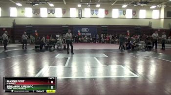 106 lbs Round 1 - Jaxson Port, Alburnett vs Benjamin Jurkovic, Tinley Park (Andrew)