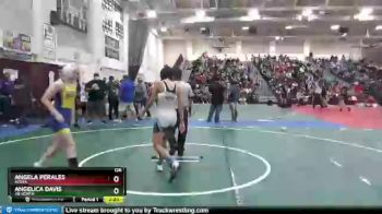 126 lbs Champ. Round 2 - Angela Perales, Azusa vs Angelica Davis, JW North