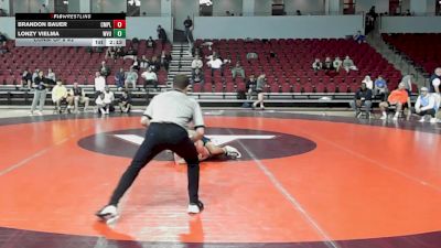 149 lbs Consi Of 8 #2 - Brandon Bauer, Campbell vs Lonzy Vielma, West Virginia