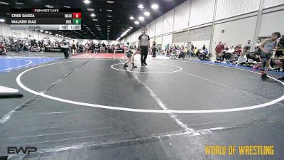 70 lbs Semifinal - Cree Garza, Washington 9U vs Walker Diaz, Shelton Wrestling Academy 9U