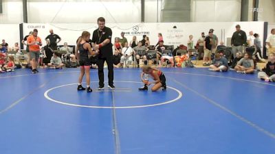 31 lbs Rr Rnd 6 - Skylar Morrow, Charlies Angels- W vs Oceana Saferite, Virginia Team Predator - W