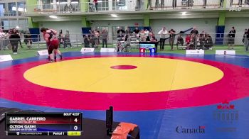 110kg Quarterfinal - Gabriel Carreiro, Cowichan Valley WC vs Oltion Gashi, London-Western WC