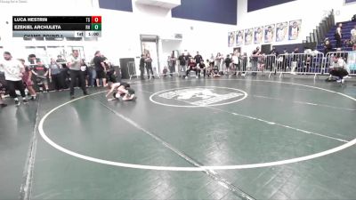 70 lbs Champ. Round 1 - Ezekiel Archuleta, Rough House vs Luca Hestrin, Team SoCal