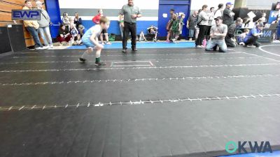 49 lbs Quarterfinal - Preslie Dickerson, Blue Devil Wrestling vs Kristopher Henry, Powerhouse Wrestling Club