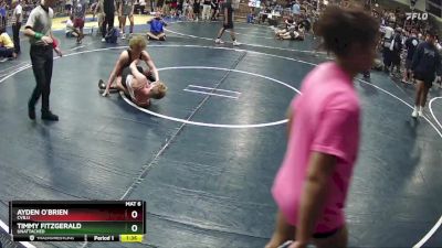 138 lbs Quarterfinal - Timmy Fitzgerald, UNATTACHED vs Ayden O`Brien, CVBJJ