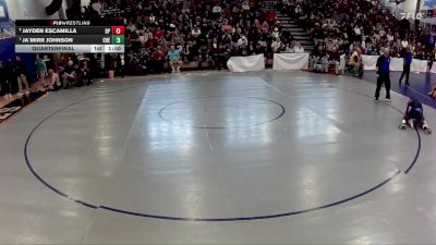 106 lbs Quarterfinal - Ja`Mirr Johnson, Cheyenne vs Jayden Escamilla, Desert Pines