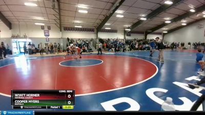 126 lbs Cons. Semi - Wyatt Horner, Natrona County vs Cooper Myers, Buffalo