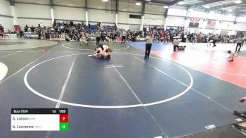 175 lbs Quarterfinal - Aiden Larson, Horizon vs Aiden Lawrence, Fafo