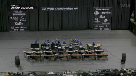 Corona del Sol HS "Tempe AZ" at 2025 WGI Percussion/Winds World Championships