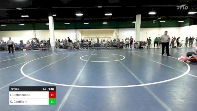 120 lbs Round Of 128 - Logan Robinson, GA vs Christian Castillo, AZ