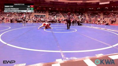 165 lbs Rr Rnd 1 - Emma Cox, Grove Takedown Club vs Lillian Primeaux, Mojo Grappling Academy