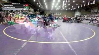 150D 1st Place Match - Carter Stritzel, Lafayette (Wildwood) vs Gannon Rice, Jackson