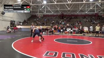 184 lbs Cons. Round 2 - Alex Cabral, Lemoore College vs Giancarlo Tolentino, Palomar College