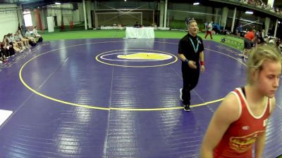 110 lbs Zoe Dempsey, Illinois vs Charley Jones, Ohio Gray