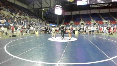 157 lbs Cons 64 #1 - Josh Fish, UT vs Kash Hendrick, NV