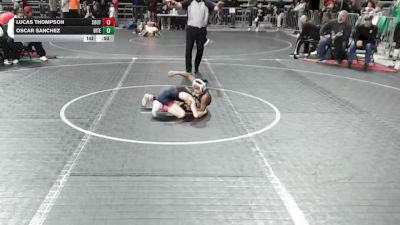 75 lbs Round Of 32 - Lucas Thompson, South Plainfield vs Oscar Sanchez, Bitetto Trained Wrestling
