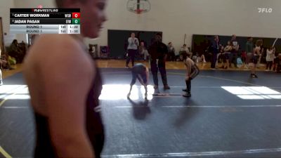 90 lbs Round 1 - Carter Workman, WCW vs Jadan Pagan, Mighty Warriors Wrestling Acad