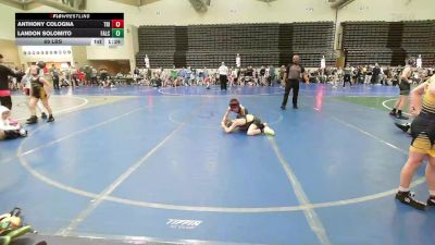 69 lbs Rr Rnd 5 - Anthony Cologna, Triumph Trained ES-Cl vs Landon Solomito, Falcons Wrestling Club