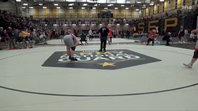285 lbs Cons. Round 2 - Gable Eddy, Iowa vs Dominic Holder, Iowa