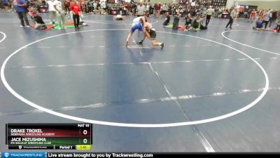 150 lbs Champ. Round 2 - Jace Mizushima, FM Wildcat Wrestling Club vs Drake Troxel, Nebraska Wrestling Academy