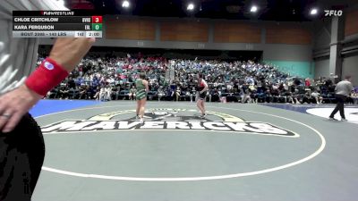 140 lbs Round Of 32 - Chloe Critchlow, Grantsville vs Kara Ferguson, Eagle