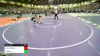 115 lbs Round Of 64 - Brooklyn Lanningham, Idaho Gold Wrestling vs Deandra Meza, Pounders WC