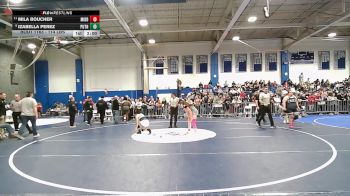 114 lbs Consolation - Mila Boucher, Middleborough vs Izabella Perez, Putnam