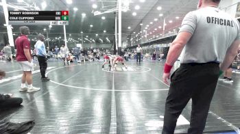 134 lbs Rr Rnd 5 - Tommy Robinson, Kraken Black - HSC vs Cole Clifford, Revival White - HSC