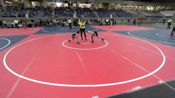 73 lbs Quarterfinal - Ayden Ortiz, Bear Cave Wrestling vs Harper Defries, Randal Youth WC