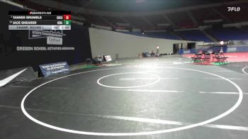 4A Boys 106 lbs Champ. Round 1 - Tanner Brumble, Crook County Boys vs Jace Shearer, Henley Boys