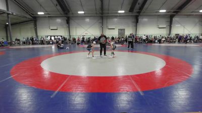 60 lbs Rr Rnd 2 - Landon Pease, Storm Wrestling Center Blue vs Jaxson Nagel, Roundtree Blue