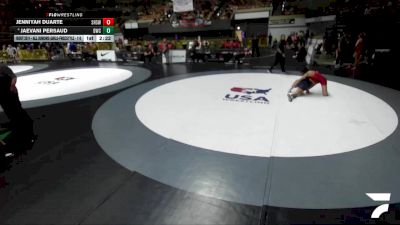 Quarters - Jenniyah Duarte, Sanger High School Wrestling vs Jaevani Persaud, Delta Wrestling Club