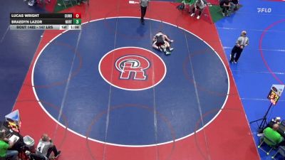 147 lbs Round Of 16 - Lucas Wright, Cumberland Valley vs Braedyn Lazor, North Schuylkill
