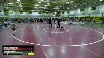 65 lbs Cons. Semi - Camden Polivka, Watford City Wolves vs Manning Seay, DAKOTA RATTLERS WRESTLING CLUB