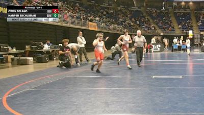 115 lbs Consy Pigtails - Owen Delano, Bishop McCort vs Harper Eschleman, Governor Mifflin