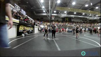 70 lbs Semifinal - Cage Daugherty, D3 Wrestling Cluib vs Dj Reeves, Midwest City Bombers Youth Wrestling Club