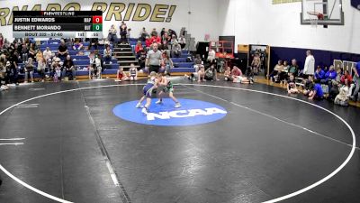 57-60 lbs Round 4 - Bennett Morando, Butler vs Justin Edwards, Maplewood