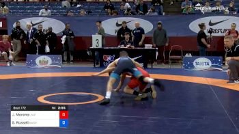 57 kg Consolation - Jose Moreno, Unattached vs Sean Russell, Gopher Wrestling Club - RTC