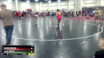 140 lbs Quarters & Wb (16 Team) - Claire O`Donnell, RPA/Head Hunters Wrestling Club vs Annabelle Johnson, Team Iowa Beach Bums