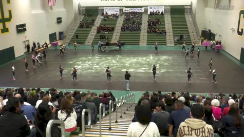 Palm Desert Charter MS "Palm Desert CA" at 2025 WGI Guard Manhattan Beach Regional