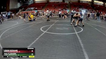 96-100 lbs Semifinal - Lenox McShane, Rambler Wrestling Club vs Max Flanagin, Jacket Wrestling Club