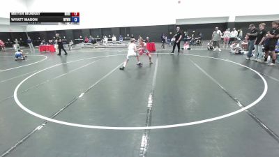 138 lbs Meyer Murray, Team Michigan - Red vs Wyatt Mason, Team Wyoming White