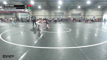 108 lbs Consi Of 32 #2 - Ashtin Terry, Nebraska Boyz vs Brayden Dugan, Driller Wrestling Club