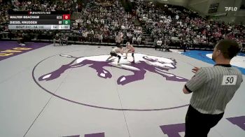 5A 132 lbs Semifinal - Walter Beacham, Alta vs Diesel Knudsen, Westfield